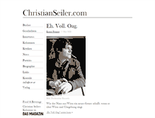 Tablet Screenshot of christianseiler.com